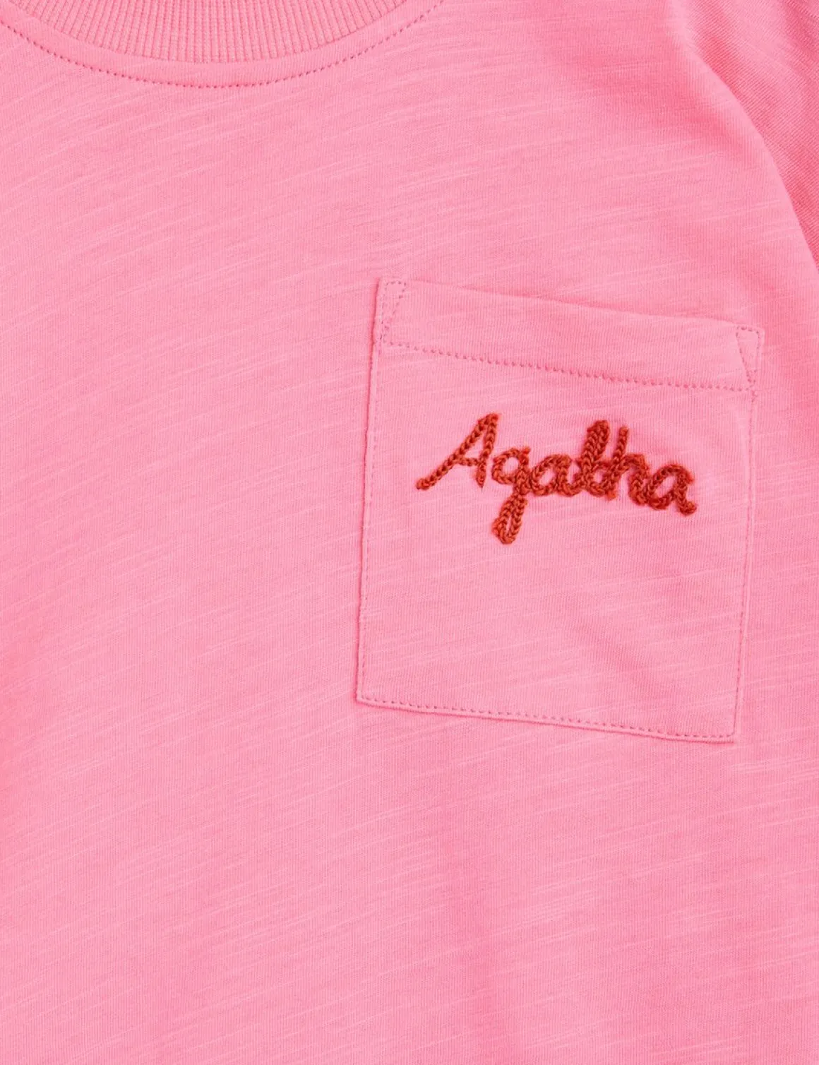 Agatha Broderad Långärmad T-shirt
