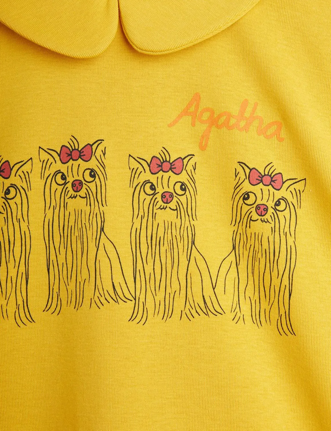 Agatha Dogs T-shirt med Krage