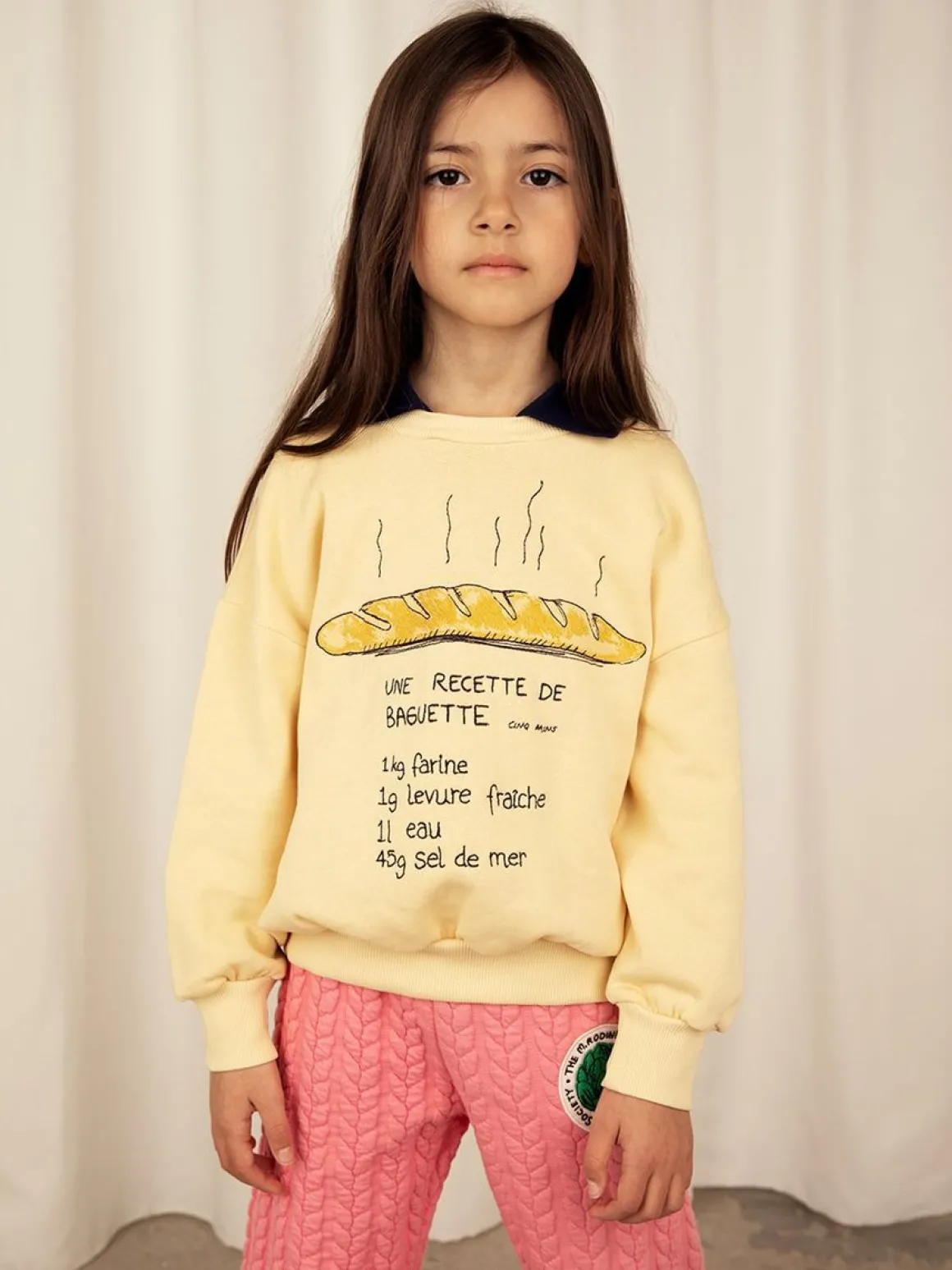 Baguette Broderad Sweatshirt