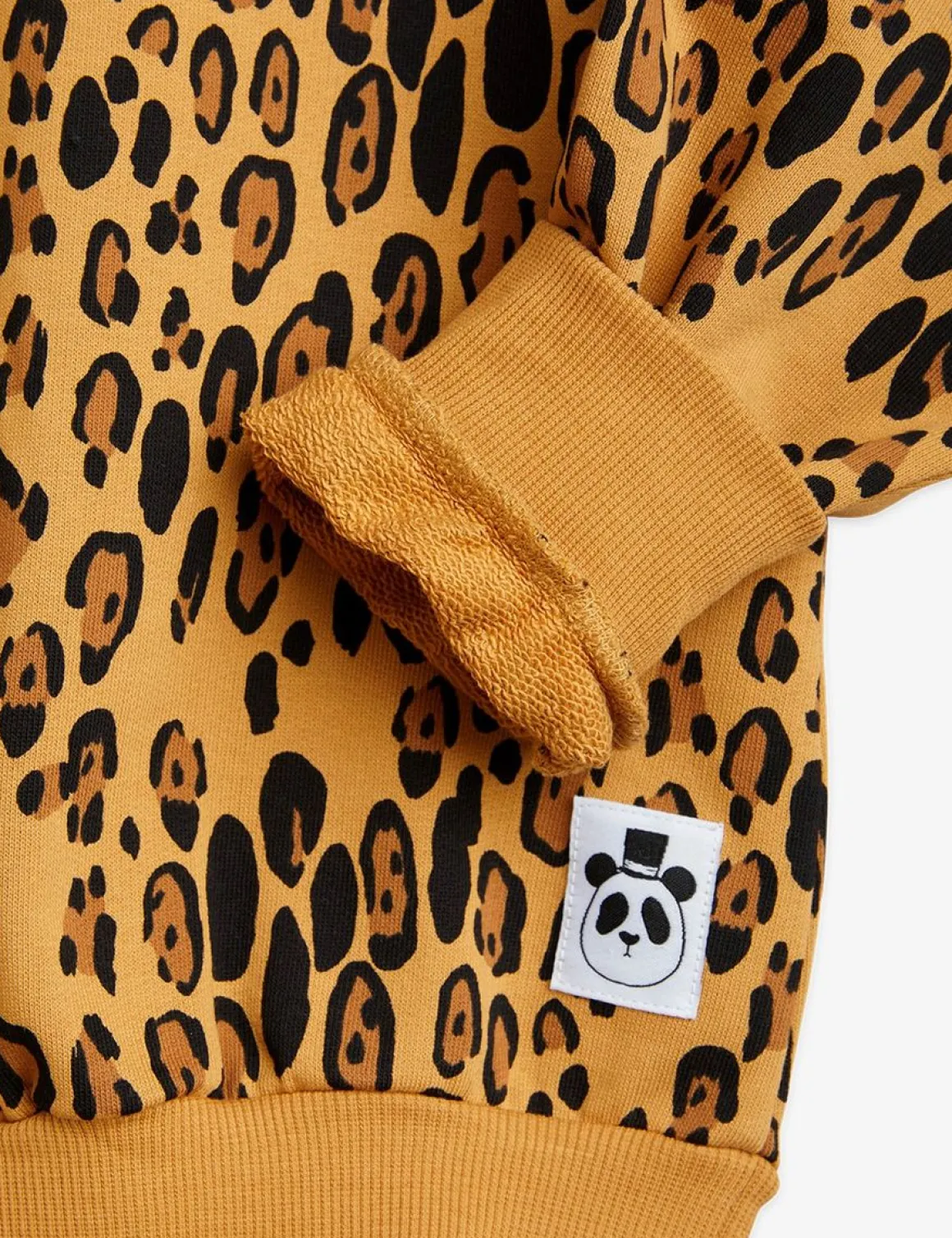 Basic Leopard Baby Sweat Set