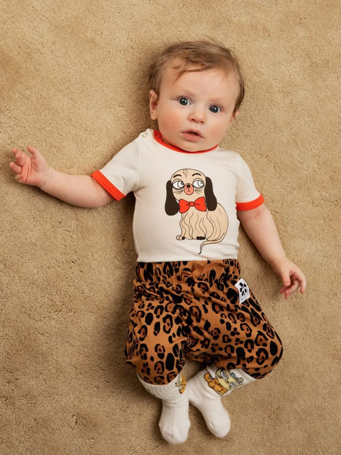 Basic Leopard Byxor