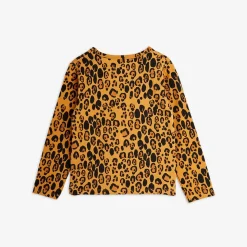 Basic Leopard Långärmad T-shirt