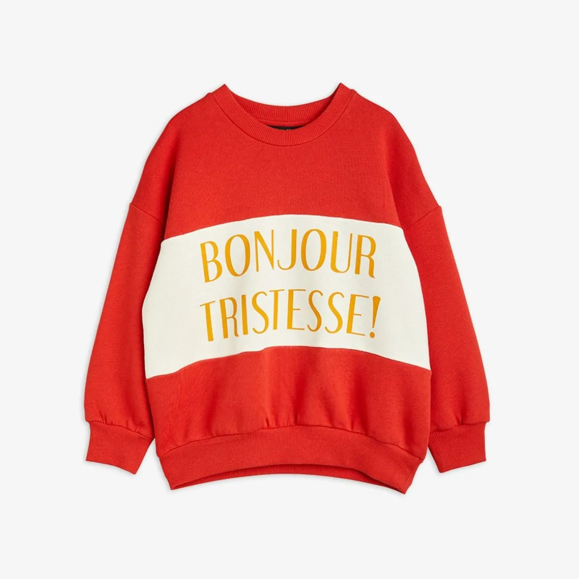 Bonjour Tristesse Sweatshirt Röd