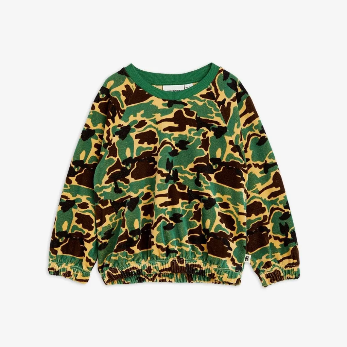 Camo Velour Sweatshirt