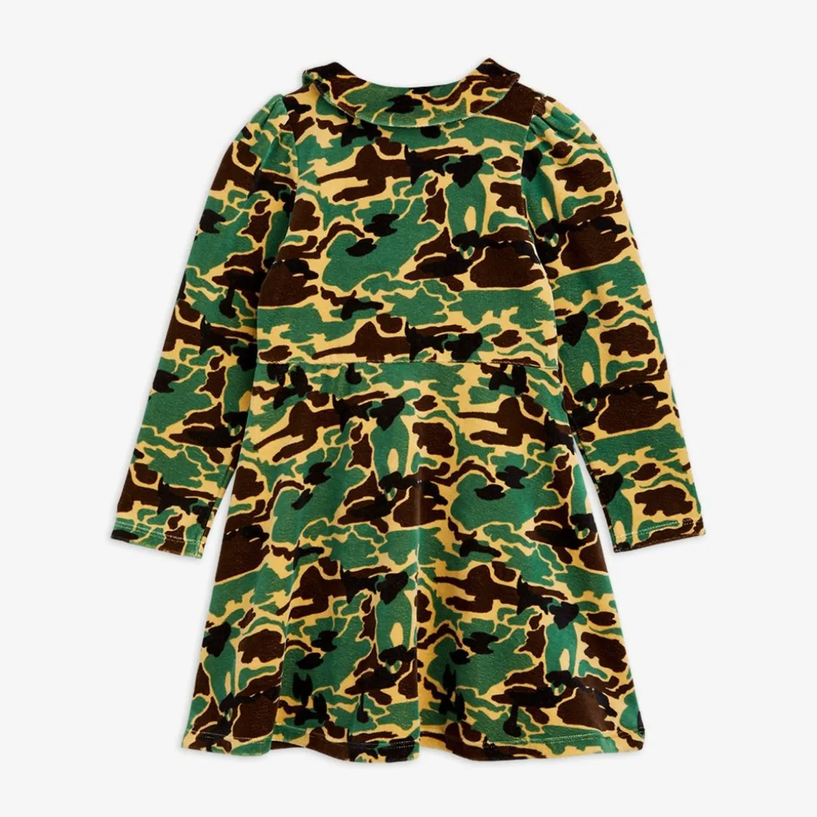 Camo Velourklänning