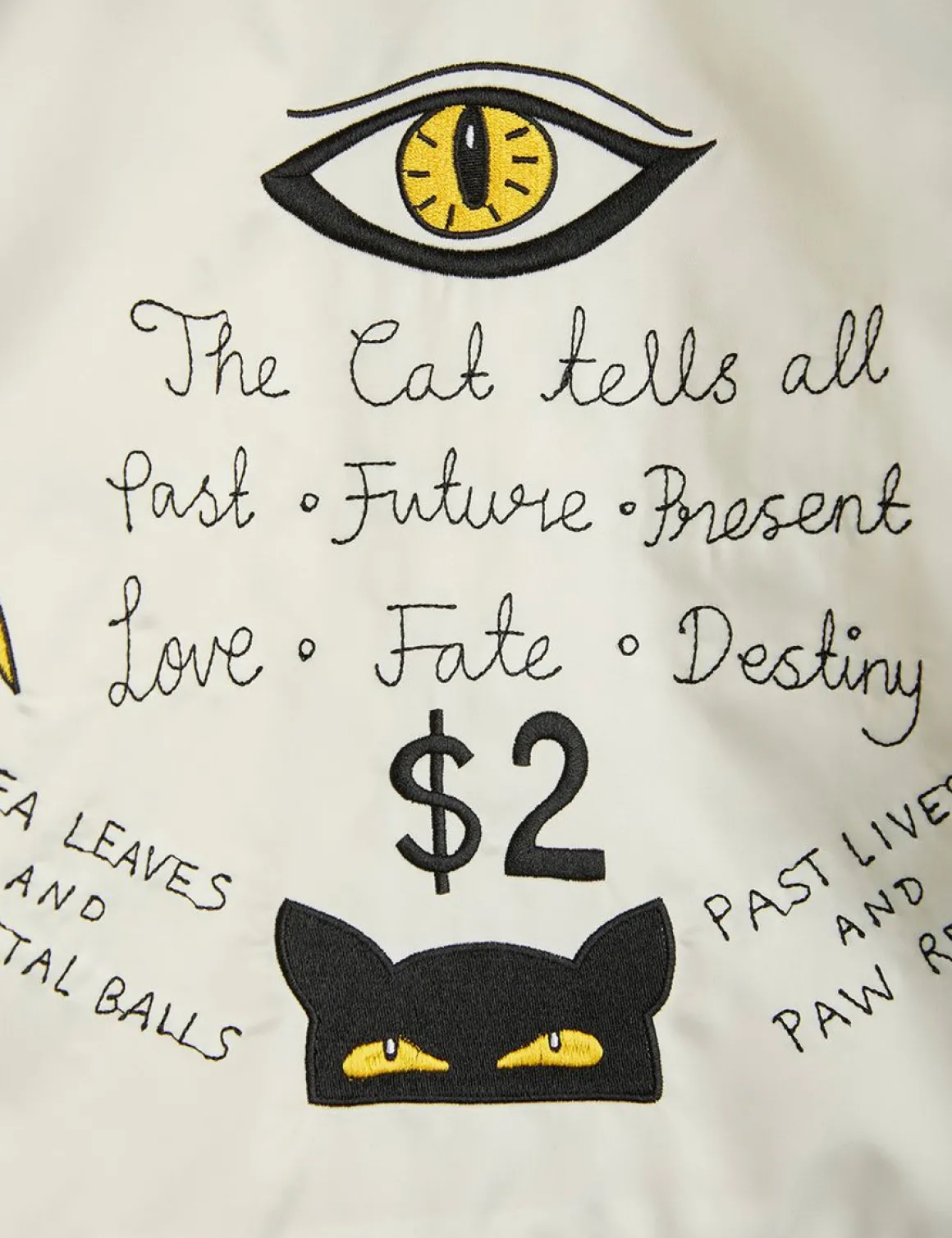 Cat Tells All Satinjacka