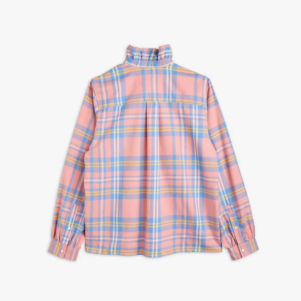 Check Vuxen Vävd Flanellblus