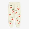 Cherry Broderade Sweatpants Offwhite