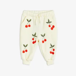 Cherry Broderade Sweatpants Offwhite