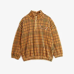 Dog Broderad Half-Zip i velour