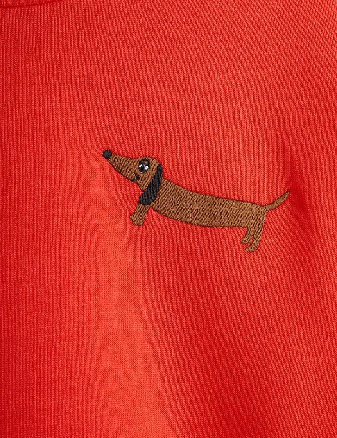 Dog Broderad Sweatshirt