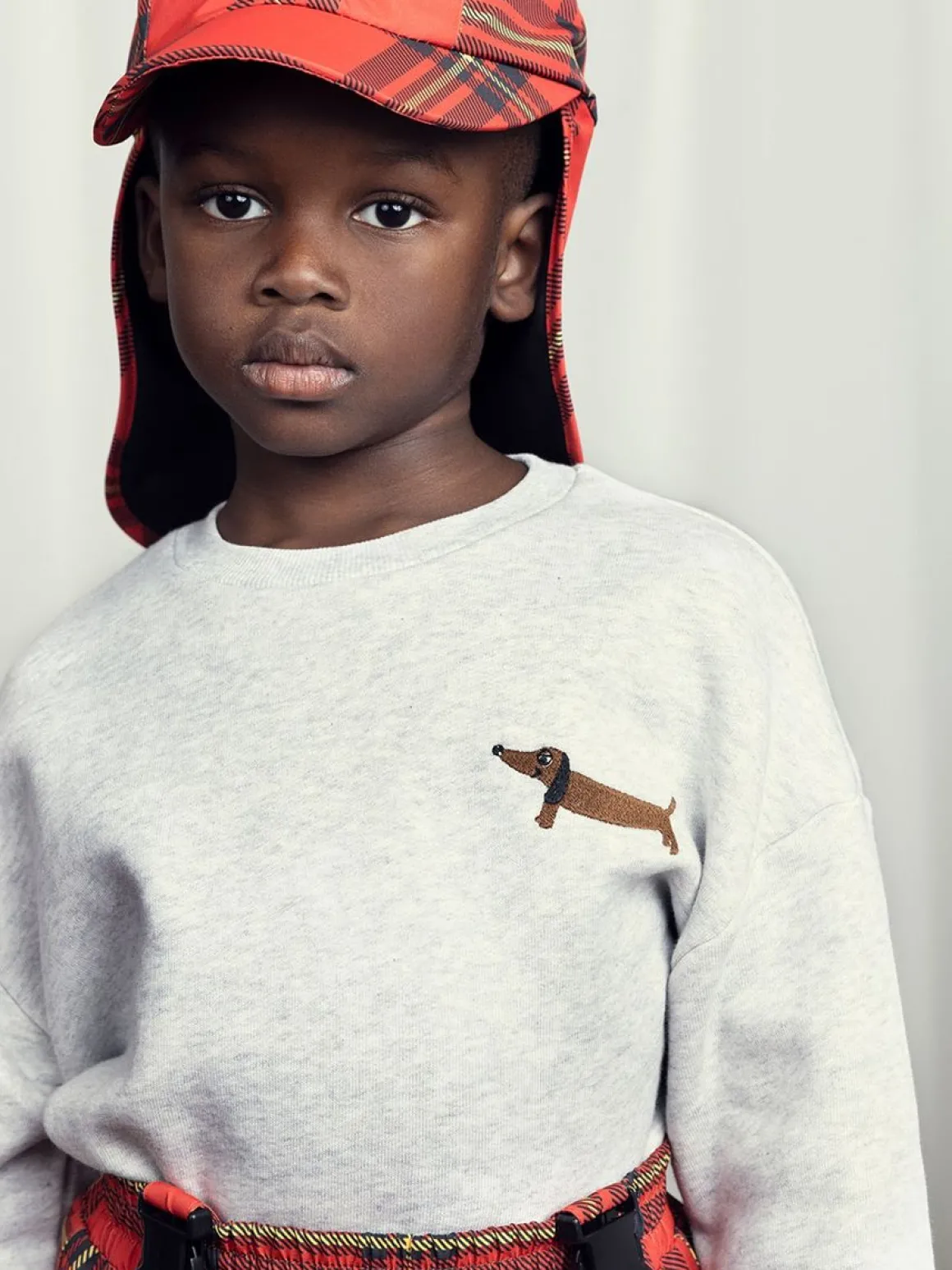 Dog Broderad Sweatshirt