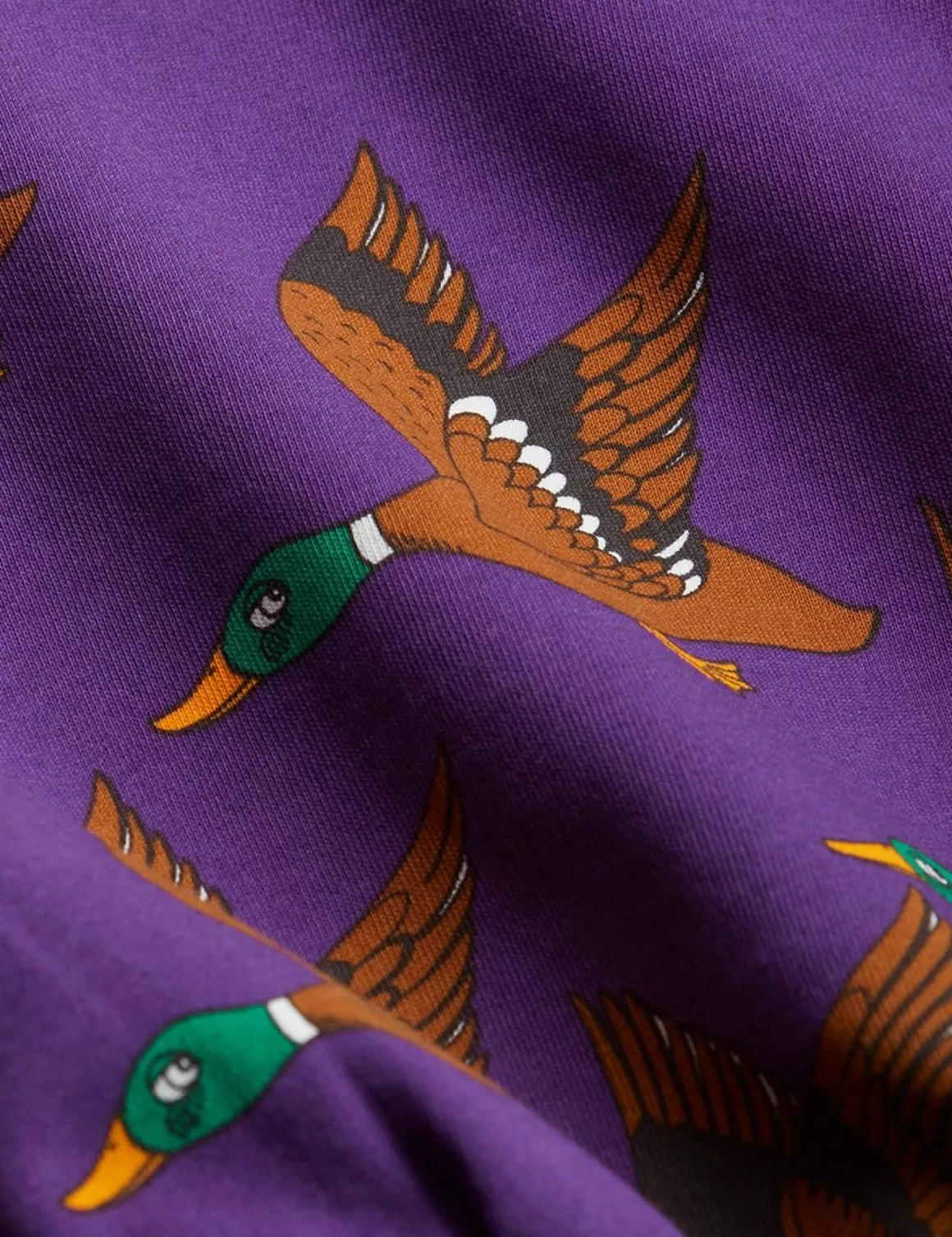 Ducks Hoodie med Dragkedja