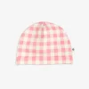 Gingham Check Beanie
