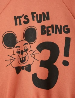 It's Fun Being Three Sweatshirt