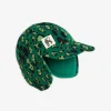 Leopard fleece cap