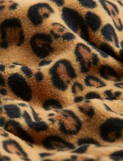 Leopard Fleece Trousers