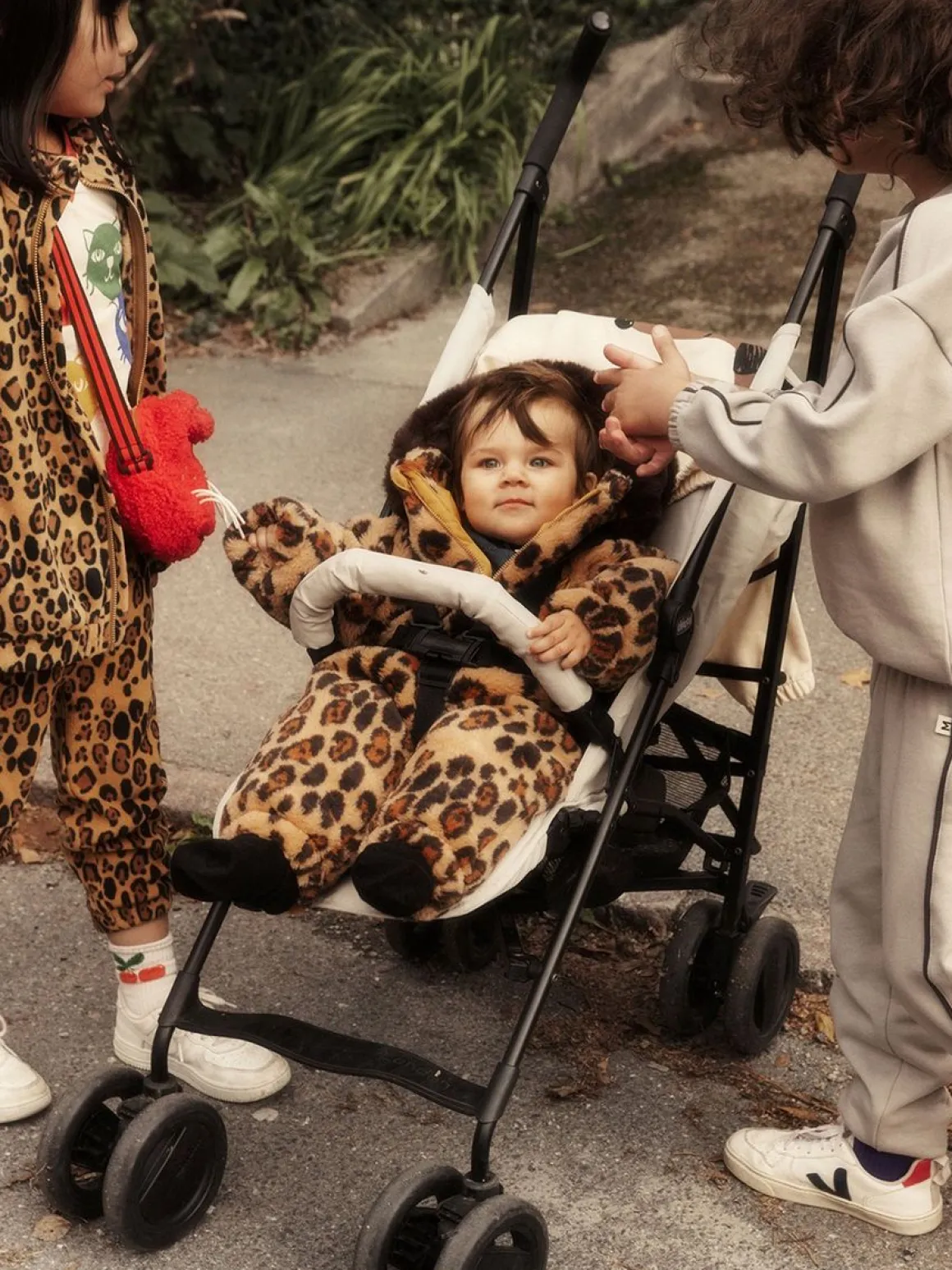 Leopard Fleece Trousers