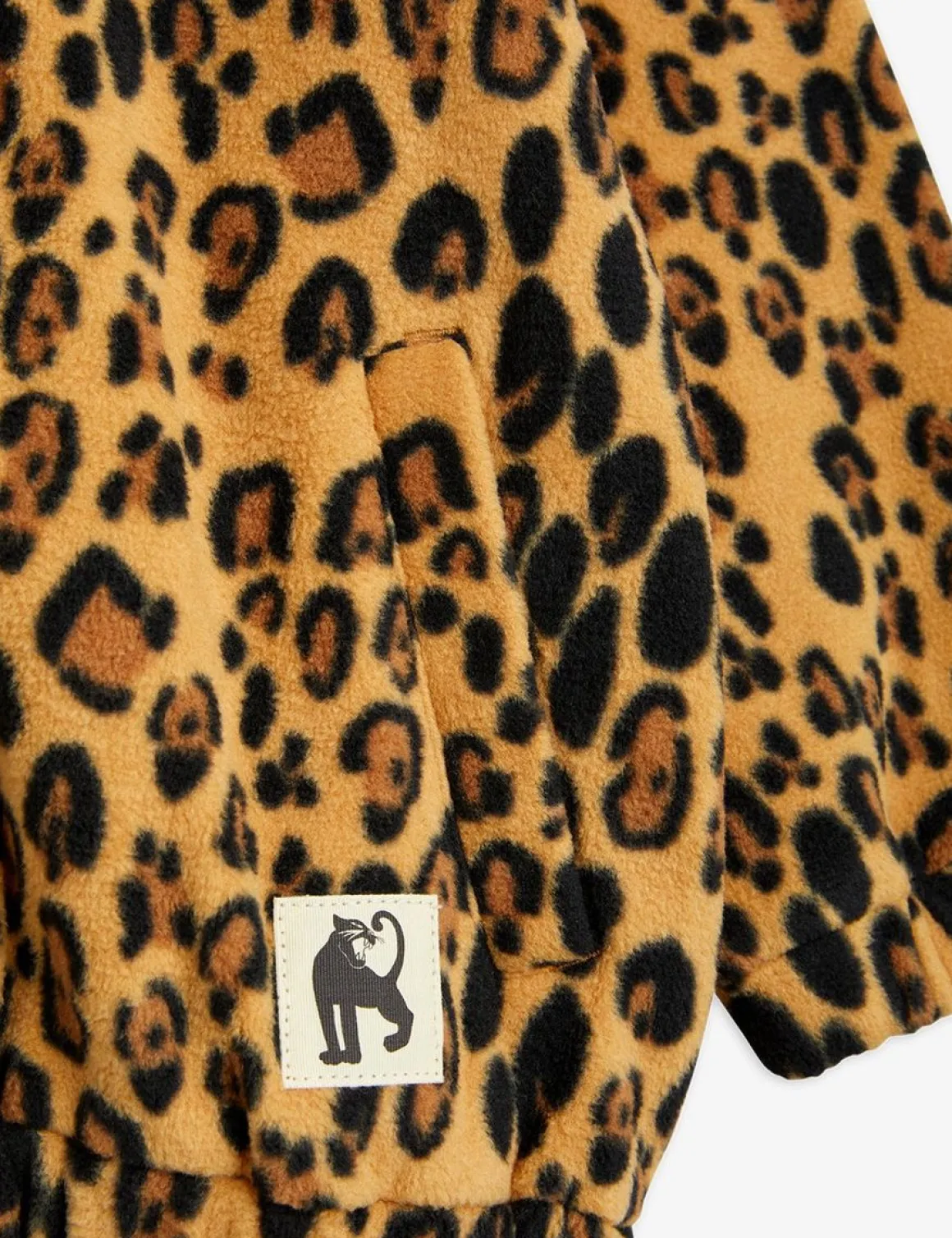 Leopard Fleecejacka