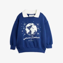 Mini Rodini Society Broderad Sweatshirt