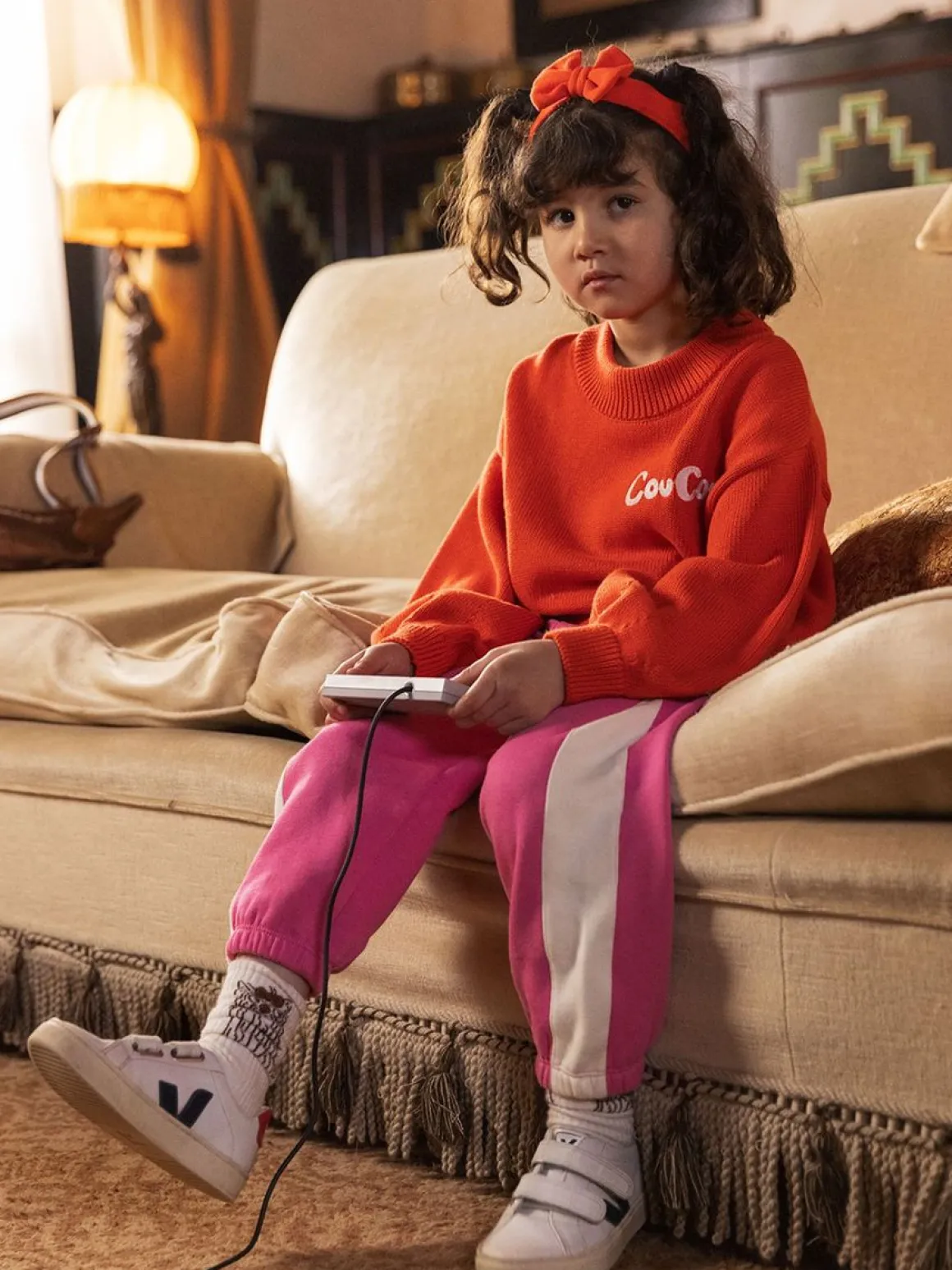 Mini Rodini Society Panel Sweatpants