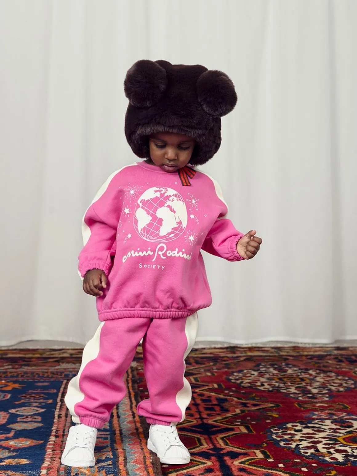 Mini Rodini Society Panel Sweatshirt