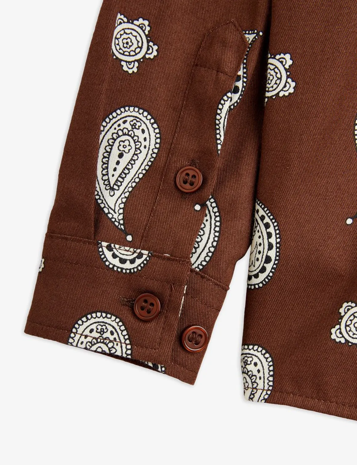 Paisley Vävd Skjorta