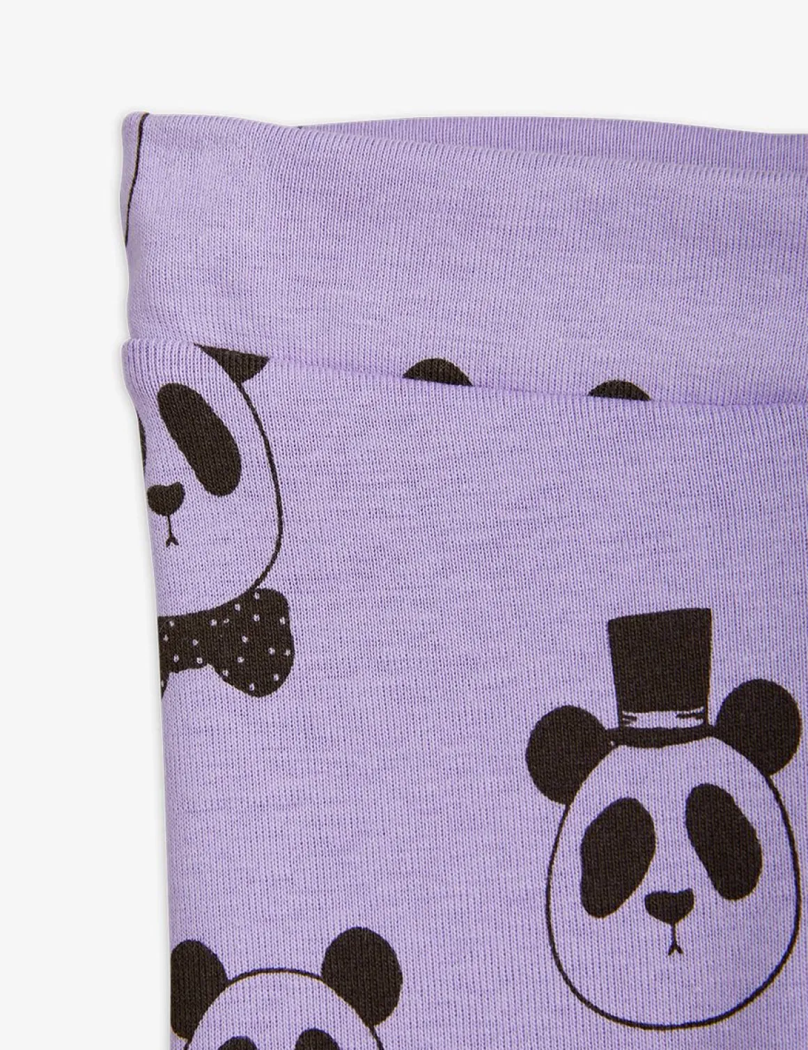 Panda Leggings Nyfödd Lila