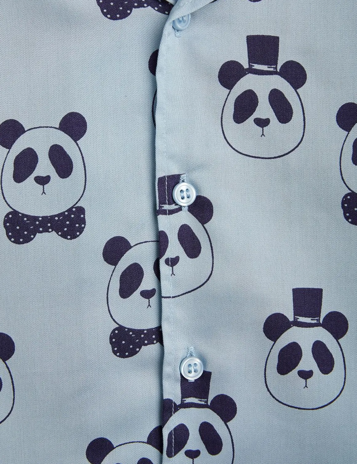 Panda Vävd Skjorta