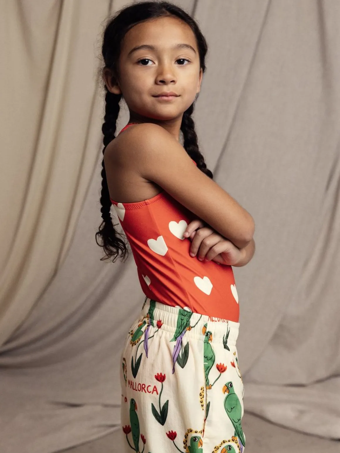 Parrots Track Pants i Nylon