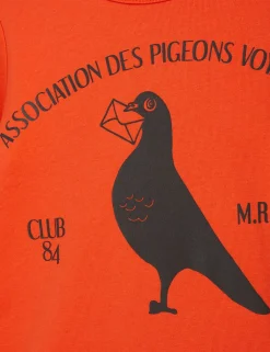 Pigeon T-Shirt Röd