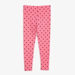 Polka Dot Leggings Rosa