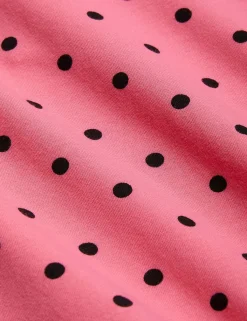 Polka Dot Leggings Rosa