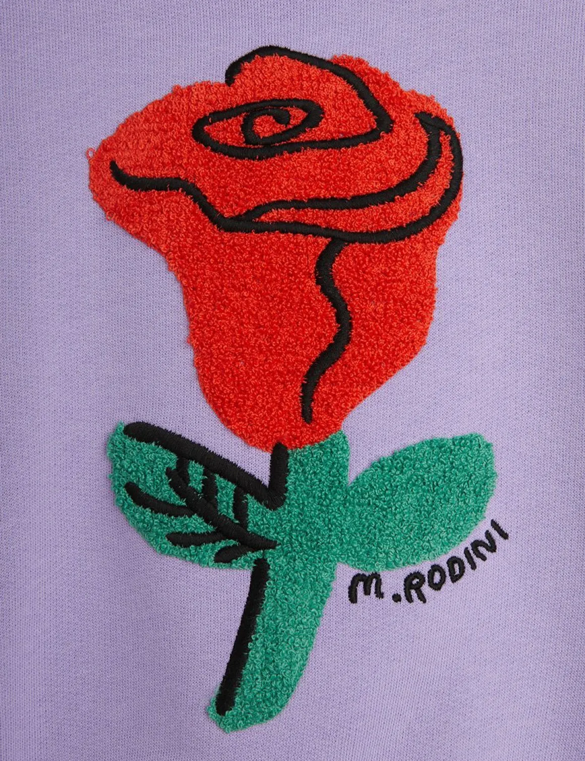 Rose Chenille Sweatshirt