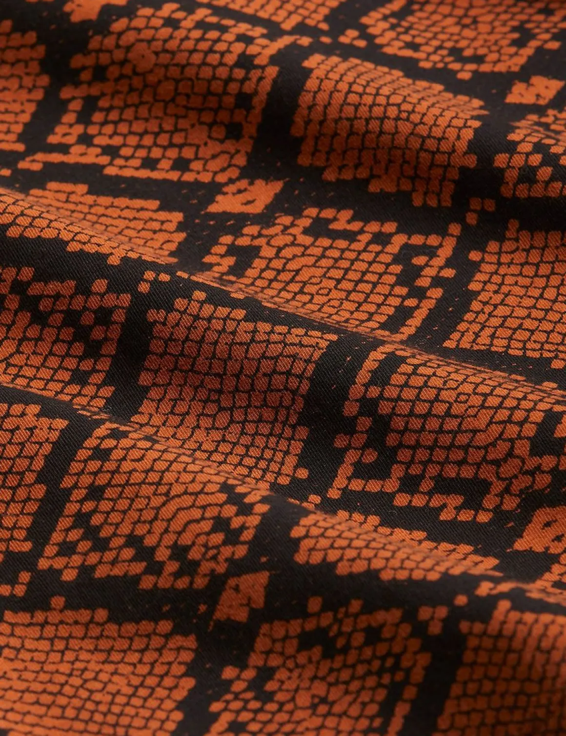 Snakeskin Leggings Brun