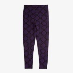 Snakeskin Leggings Lila