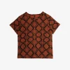 Snakeskin T-shirt Brun