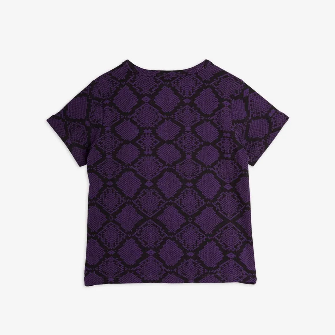Snakeskin T-shirt Lila