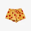 Strawberries Velour Shorts