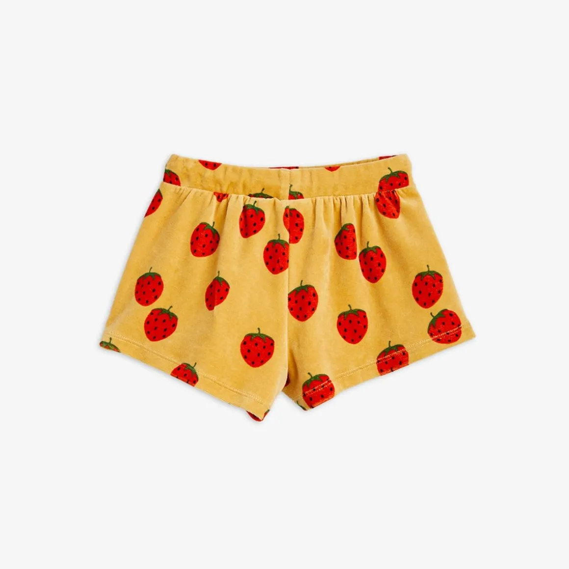 Strawberries Velour Shorts