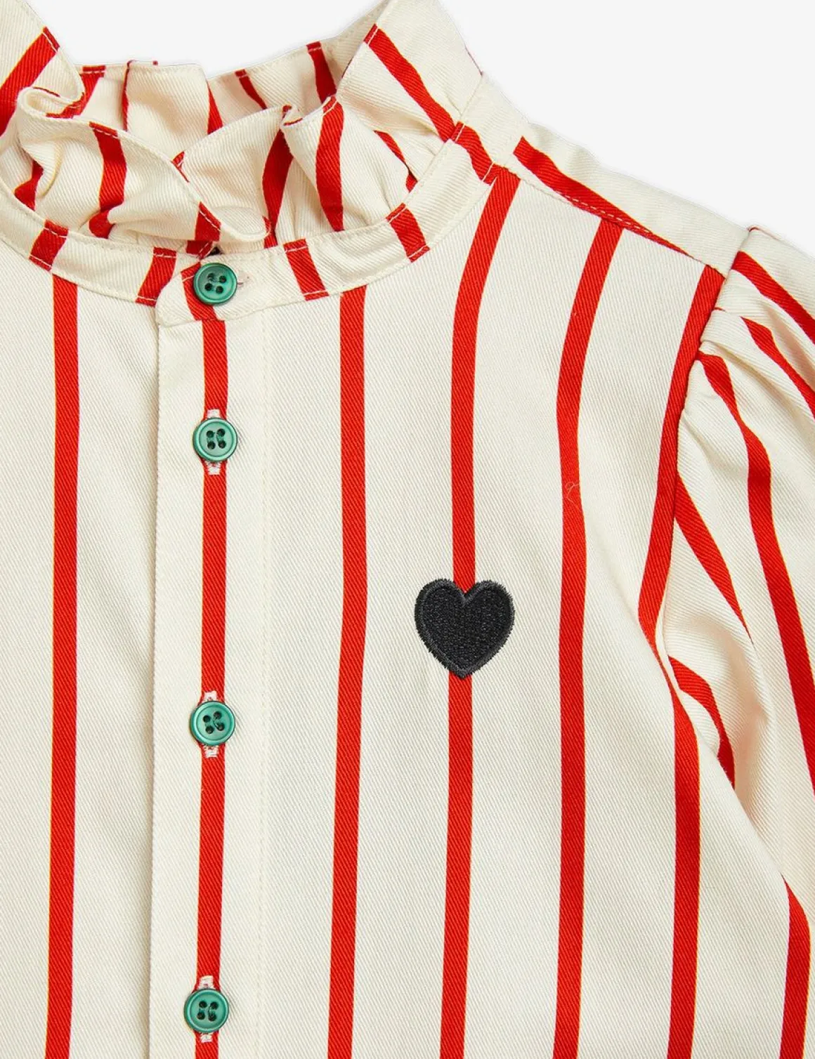 Stripe Blus i Twill