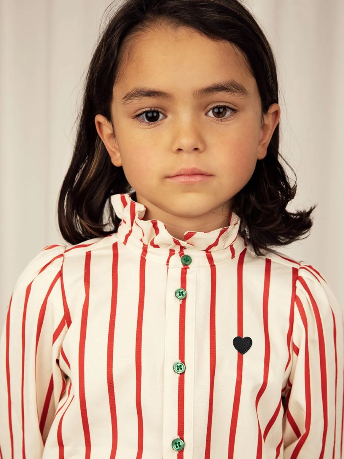 Stripe Blus i Twill
