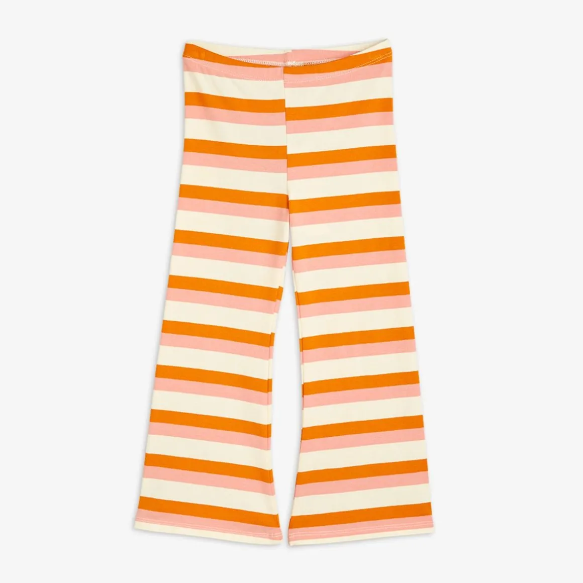 Stripe Utsvängda Byxor