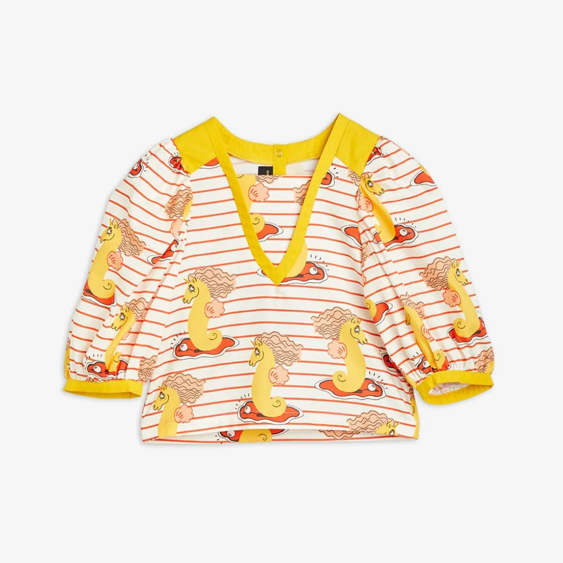 Unicorn Seahorse Vävd Blus