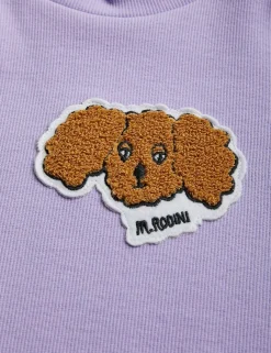 Upcyclad Broderad Fluffy Dog Klänning