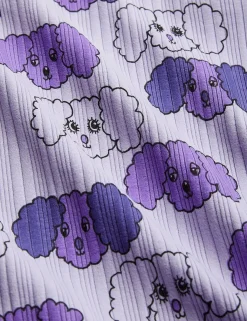 Upcyclad Fluffy Dog Långärmad T-Shirt