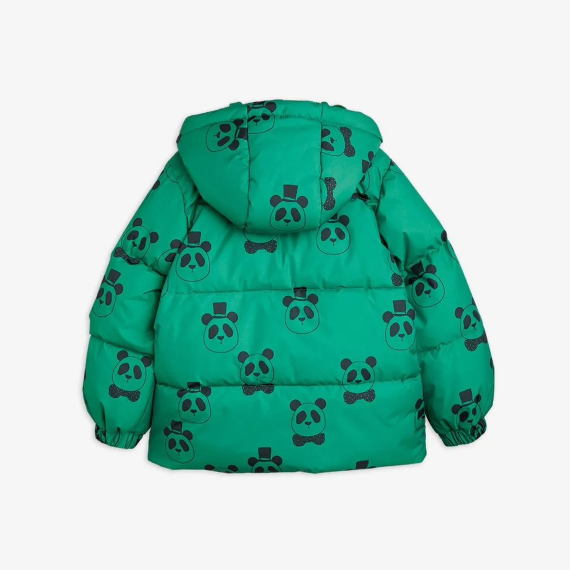 Upcyclad Panda Puffjacka
